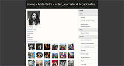 Desktop Screenshot of anitasethi.co.uk