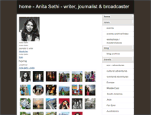 Tablet Screenshot of anitasethi.co.uk